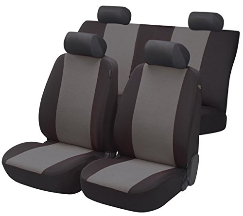 れおん Timon 56658 Car Seat Covers Protective Covers Complete Set Black